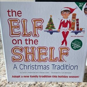 The Elf on the Shelf: A Christmas Tradition - Red and White